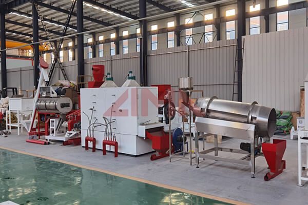 fish feed extruder machine